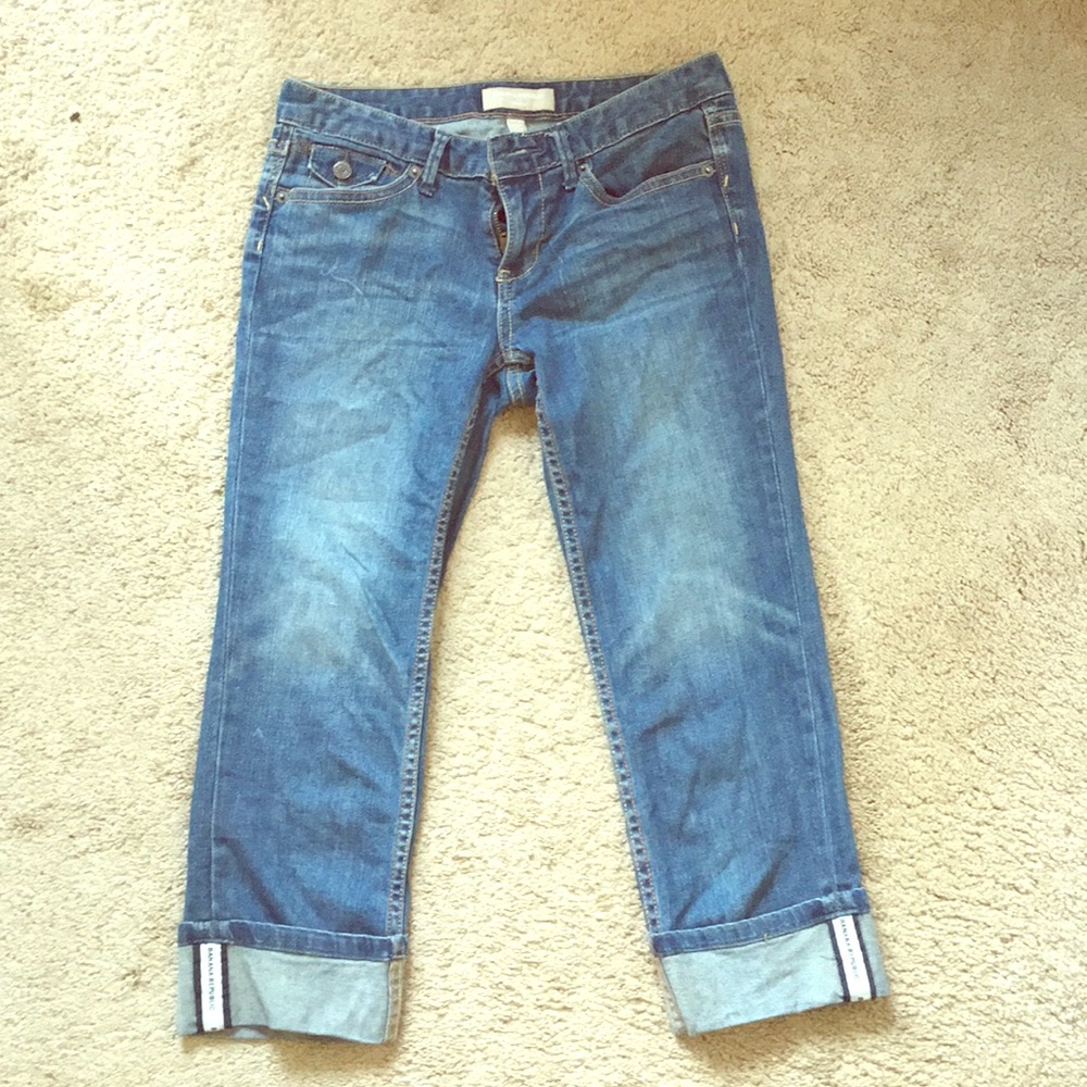 Banana republic crop jeans